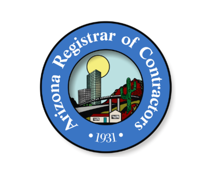 Arizona Registrar of Contractors seal
